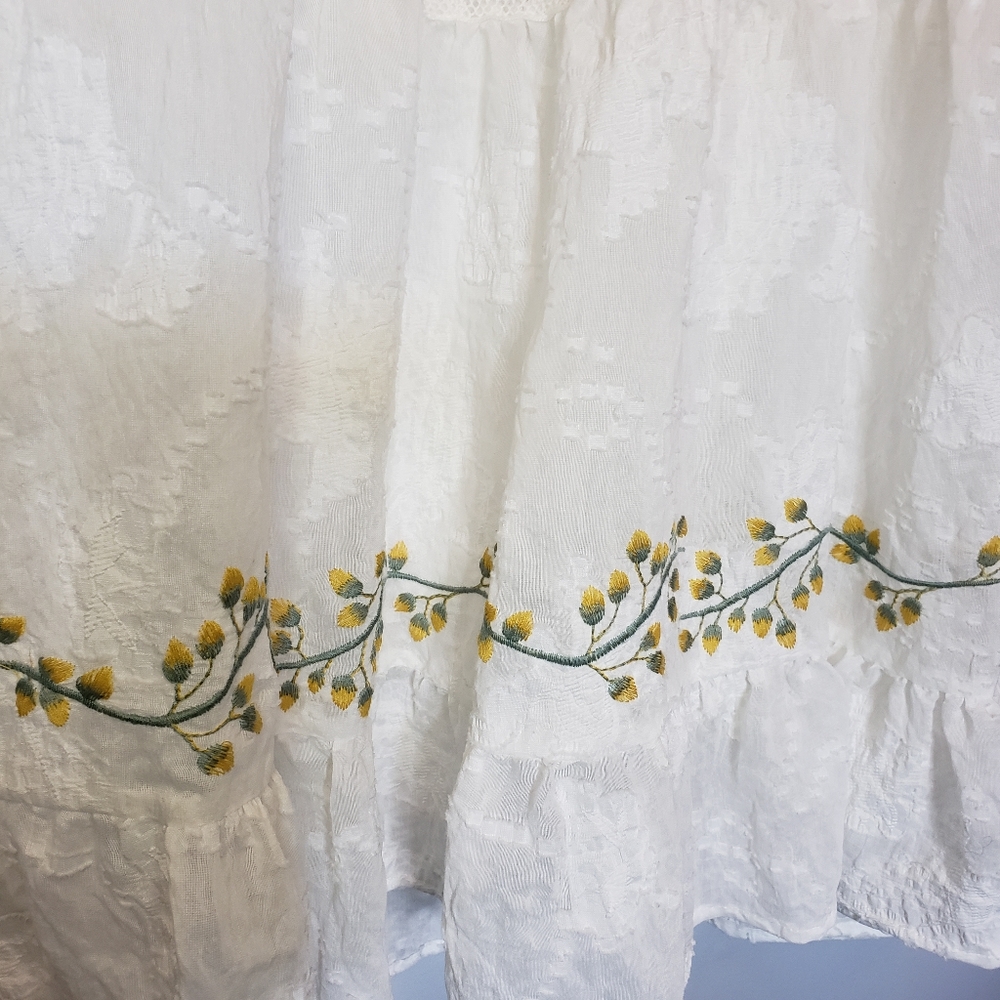 Zara Canary Island embroidered maxi dress - Picture 8 of 16